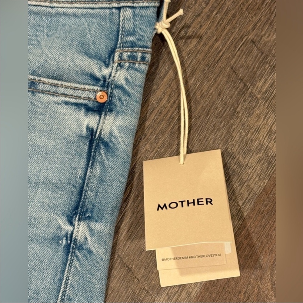 MOTHER Light Blue Flare Jeans - Picture 3 of 16